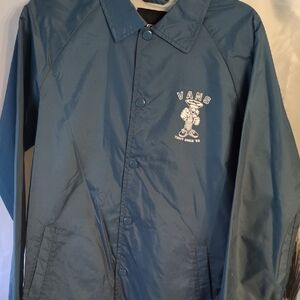 Vans Teal Windbreaker Jacket for Men